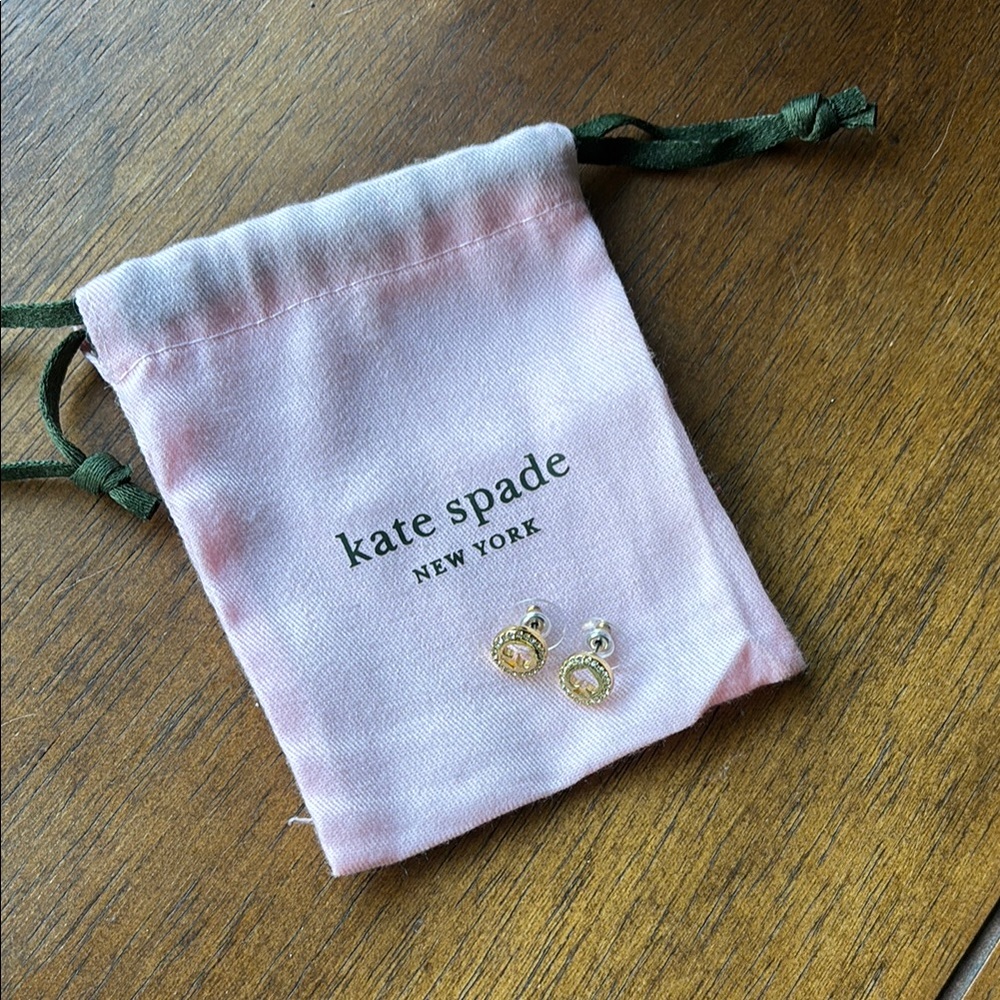 Kate Spade Gold and Silver Stud Earrings